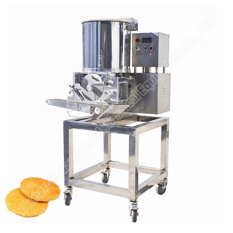 Mcdonalds Chicken Nugget Forming Machine Hamburger Cutlet Form Machine Automatic Chicken Nugget