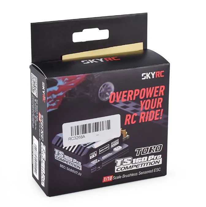 新しい SKYRC TORO TS160 Pro 160A ブラシレスセンサードESC RCカー用