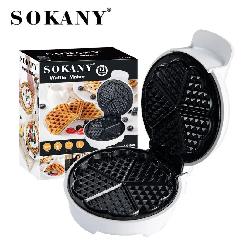 Máquina para hacer waffles Sokany – LlevaUno