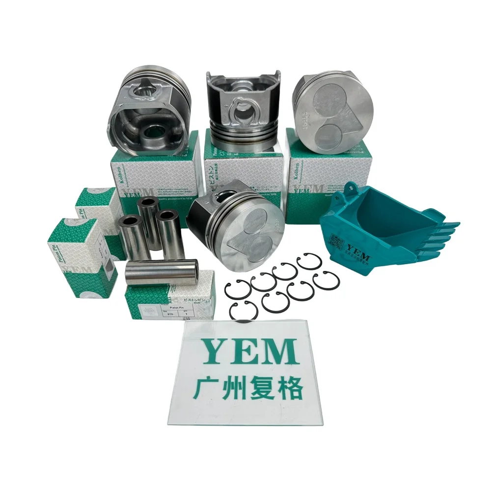 1106C-E66TA 1104C-44 1104C-44T 1104C-44TA Piston With Pin for Perkins OEM Engine Parts