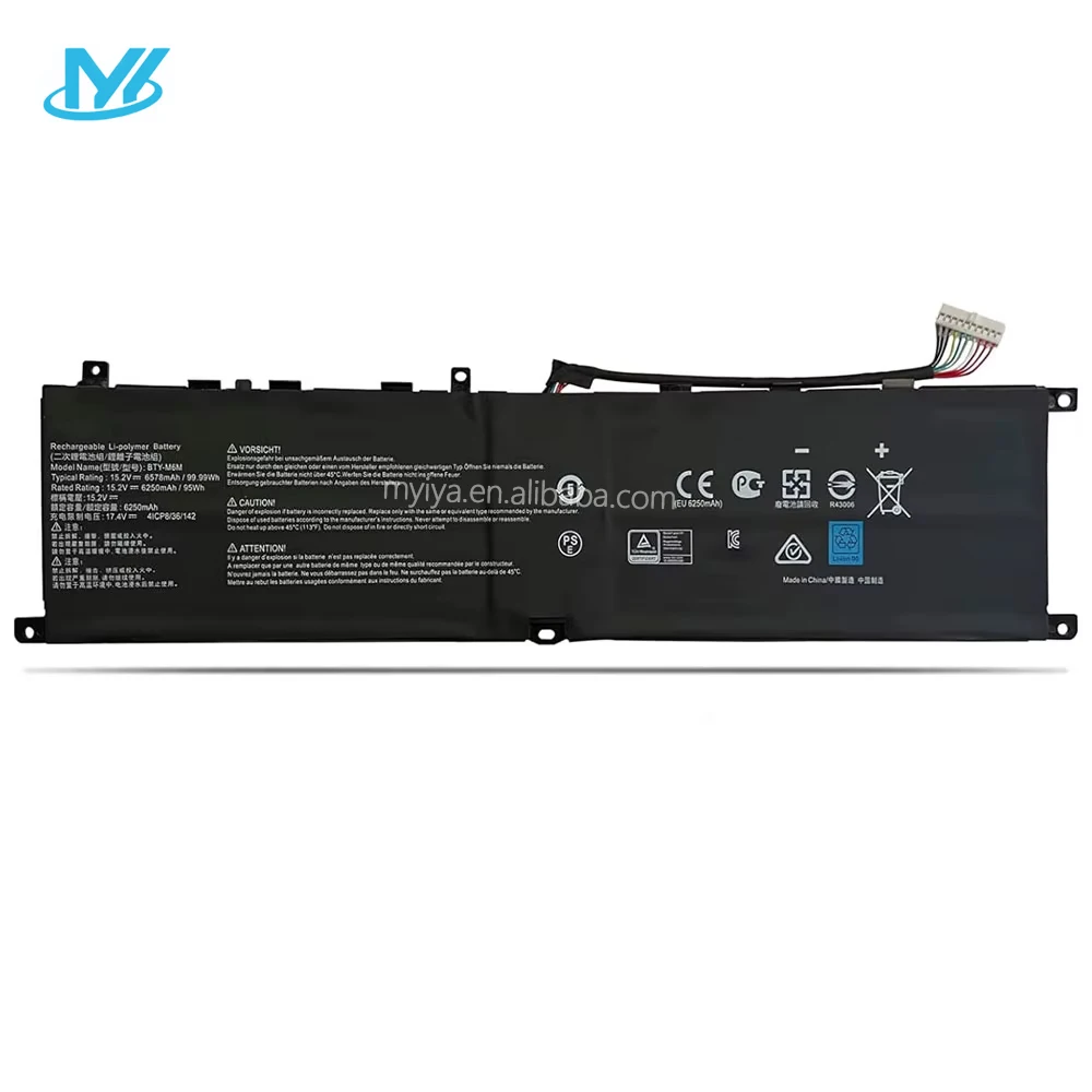 BTY-M6M Laptop Battery for MSI GS66 Stealth & GE66 Raider
