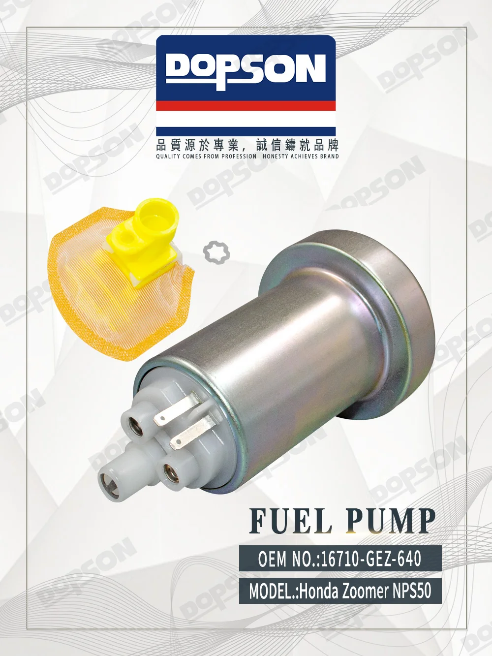 Fuel Pump for Honda Motorcycle Zoomer NPS50/505/506 OEM 16710-GEZ