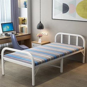 BSCI FACTORY Wholesale cheap single metal bed frames folding metal bed