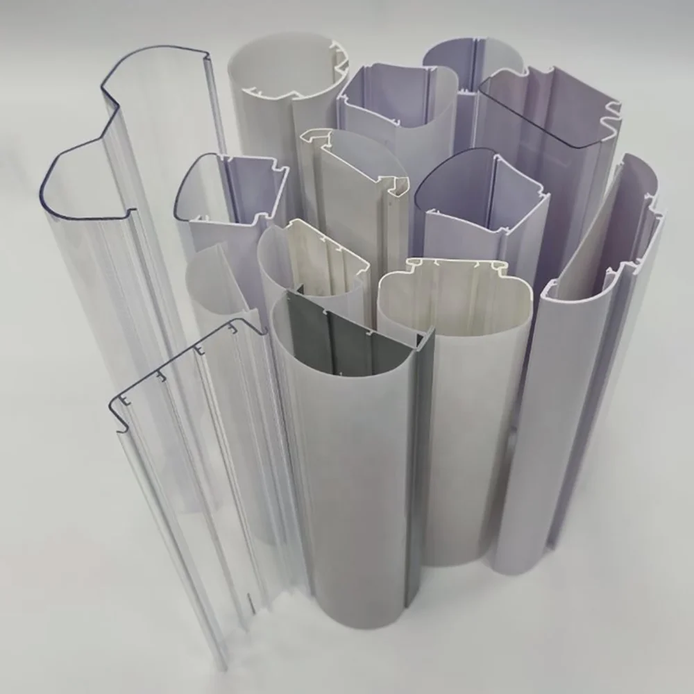 OEM Factory Customized Led Extrusion Profiles PC PMMA Frosted Clear Light Diffuser