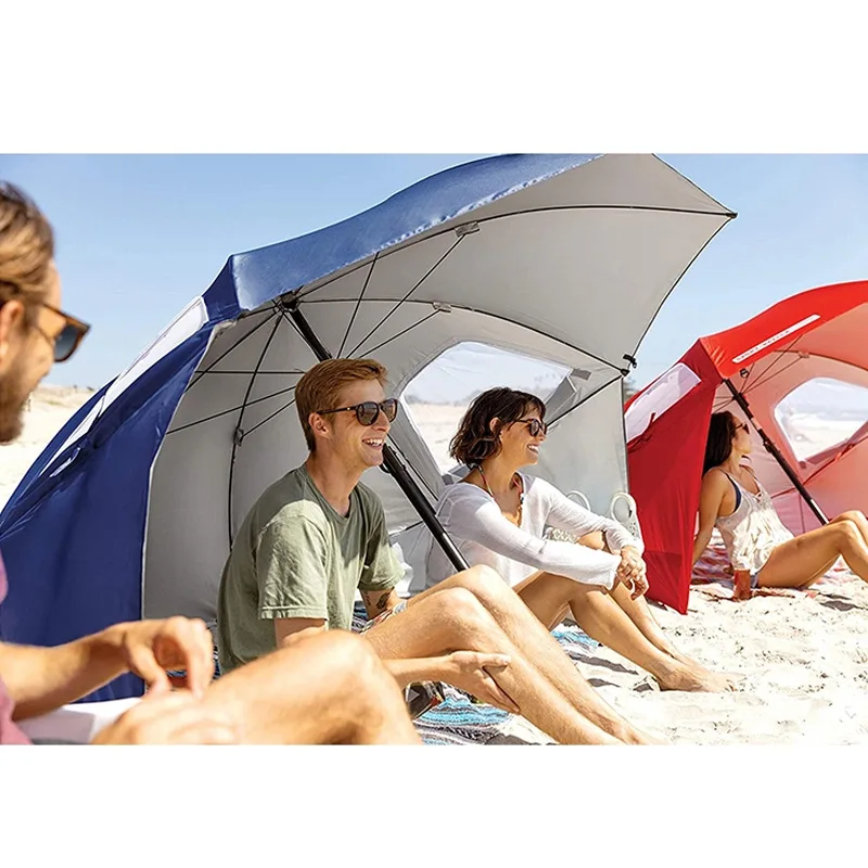Windproof Uv-proof Beach Fishing Umbrella For Outdoor Camping_voghion.com