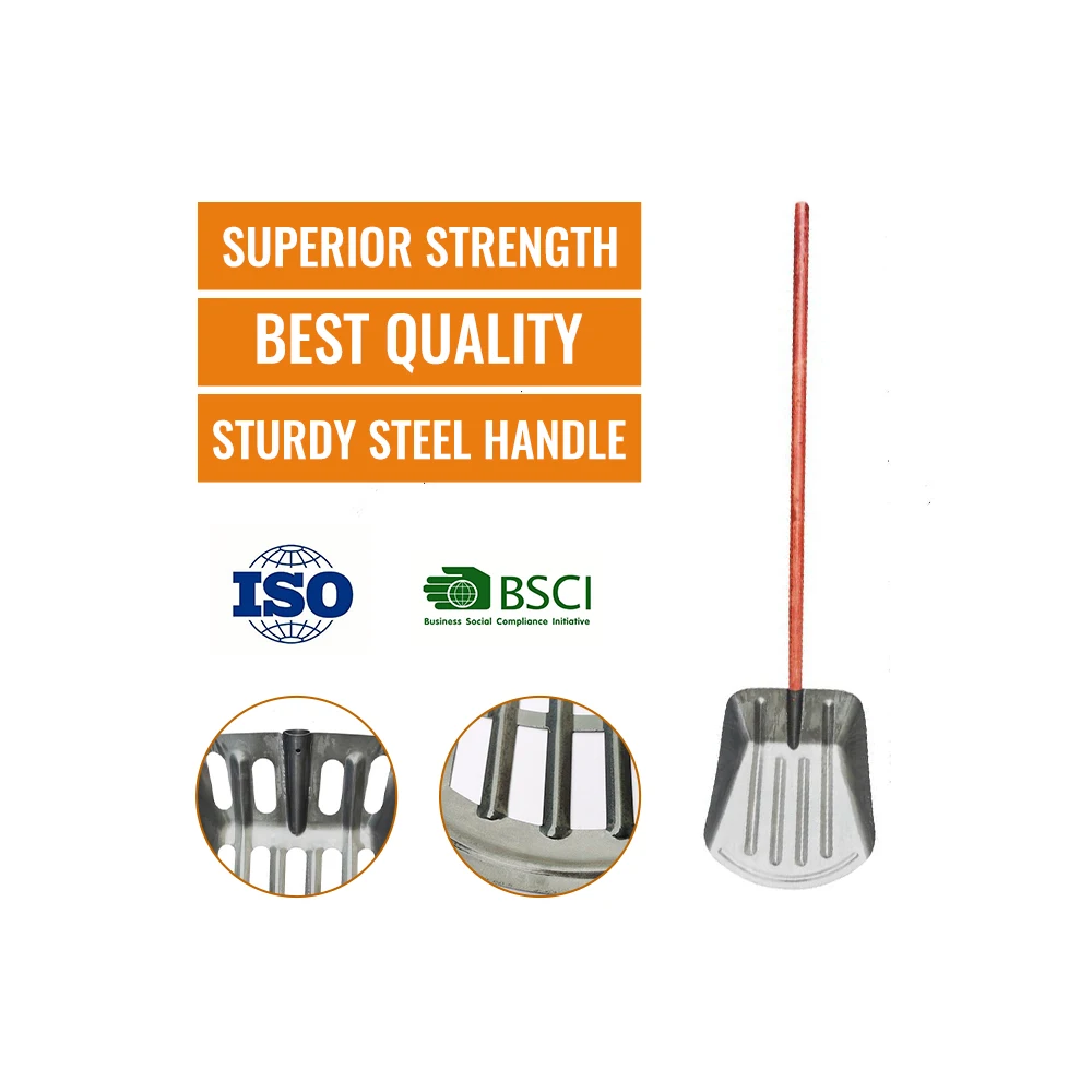 Farm  Hollow  Agriculture Shovel wIth  Wooden Handle for Peanuts and Corn