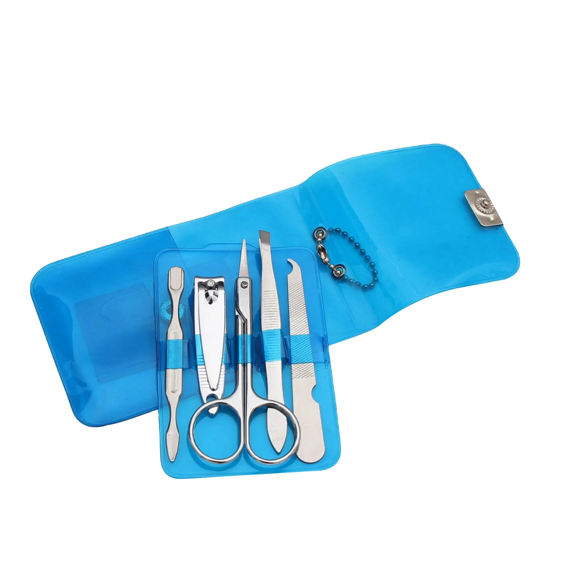 China Manufactory Professional Manicure Tweezers Nail Clippers Set Beauty Tools
