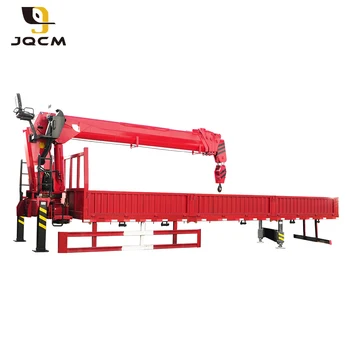 JQCM China Brand Truck Crane Manufacturer Direct Sales Truck Crane Parts 12 ton telescopic boom Truck mounted crane Upper Part