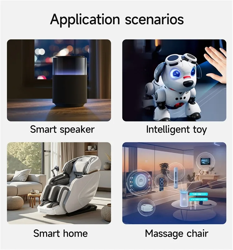 Ebyte EWM104-BT61SP evaluation board with antenna and USB interface