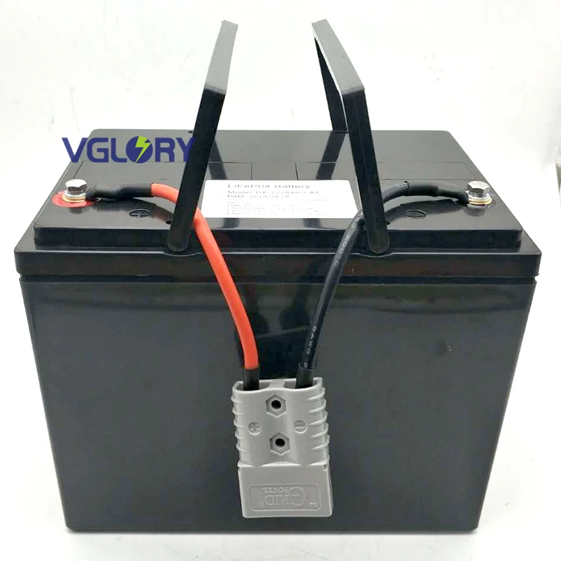 Environmental rechargeable 12v 100ah lithium iron battery pack