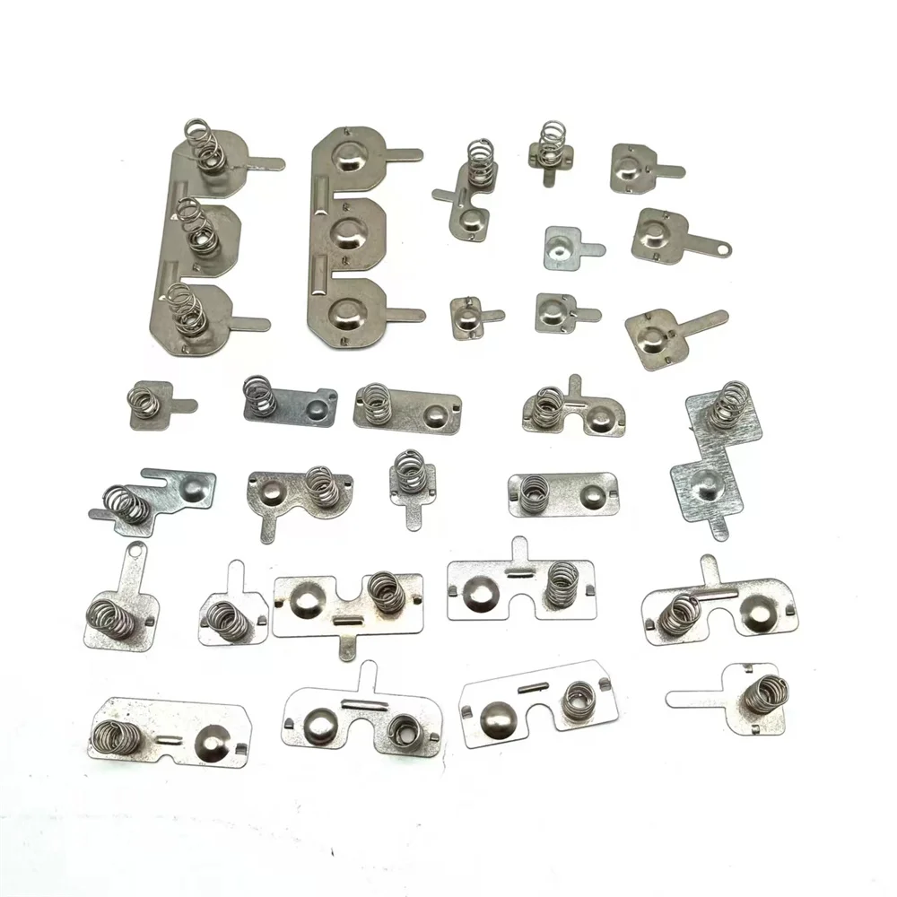 Cr2032 Coin Metal Spring Battery Holder C Battery Contact Spring Plate 9V Battery Contact Leaf