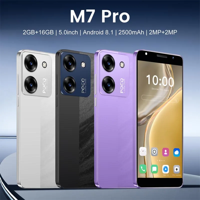 M7 Pro Cross Border 4G Smartphone Android 8.1 Mobile Phone 5 Inch ...