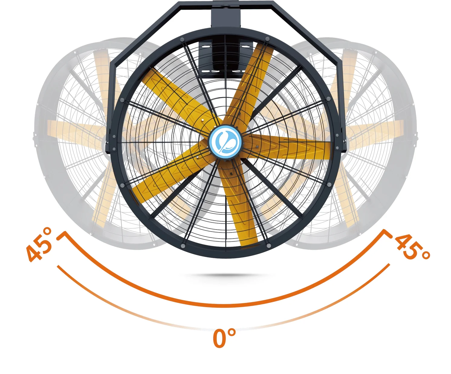 Wall Fan, PMSM, Aluminum - detail 16