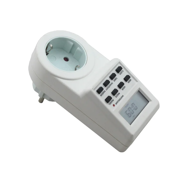 Germany Plug Digital Timer Switch Socket for Electric Appliance