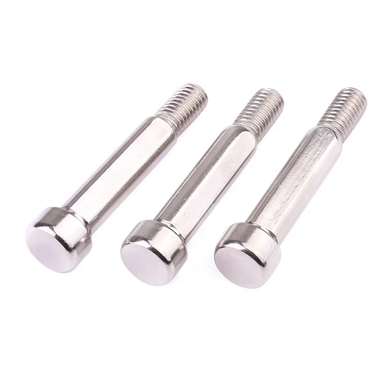 Fillister milling flat shaft fasteners machine screw nickel screws for electronics industry