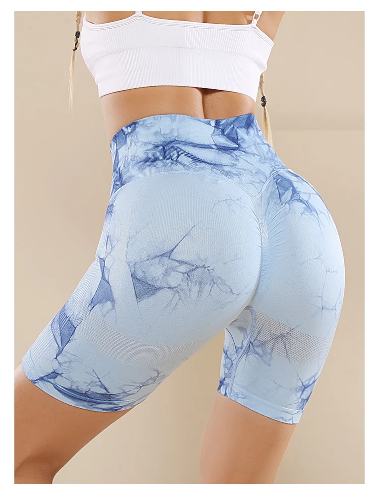 Custom Seamless Highwaisted Running Sweatpantstie Dye Fitness Yoga