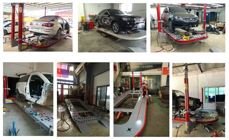5-pulling Towers Car Body Repair Machine - Frame Puller