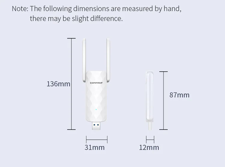 Comfast Wireless Wifi Repeater Extender Portable 300Mbps for TV/Computer USB Wifi Booster Signal Amplifier repeater