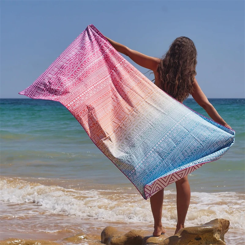 High Quality Sand Free Recycled Wholesale Portable Custom Microfiber