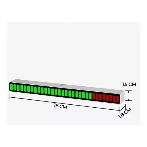 Sound-Reactive RGB LED Light Bar with Level Indicator| Alibaba.com
