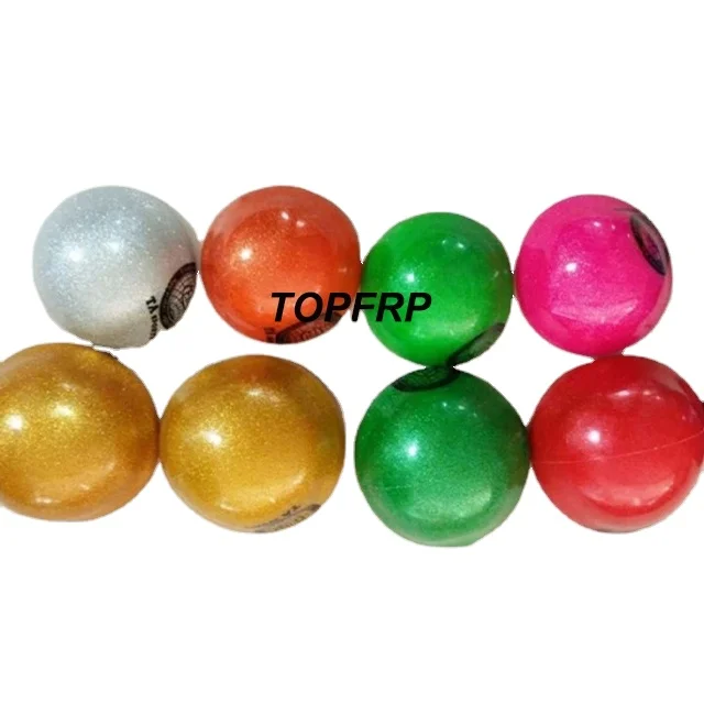 Professional PVC Glitter Exercise Ball for Rhythmic Gymnastics