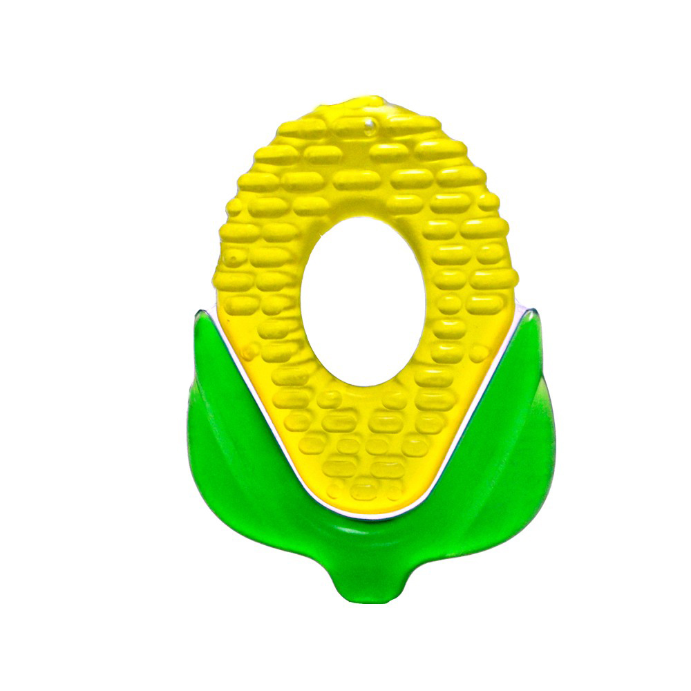 Игрушки-прорезыватели EN71 в форме кукурузы для детей, мягкий безопасный Прорезыватель с водяным наполнением, охлаждающий Прорезыватель