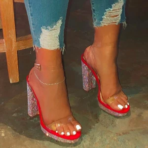 New Fashion Women High Heels Sandal Platform Summer Women  Heel Sandals