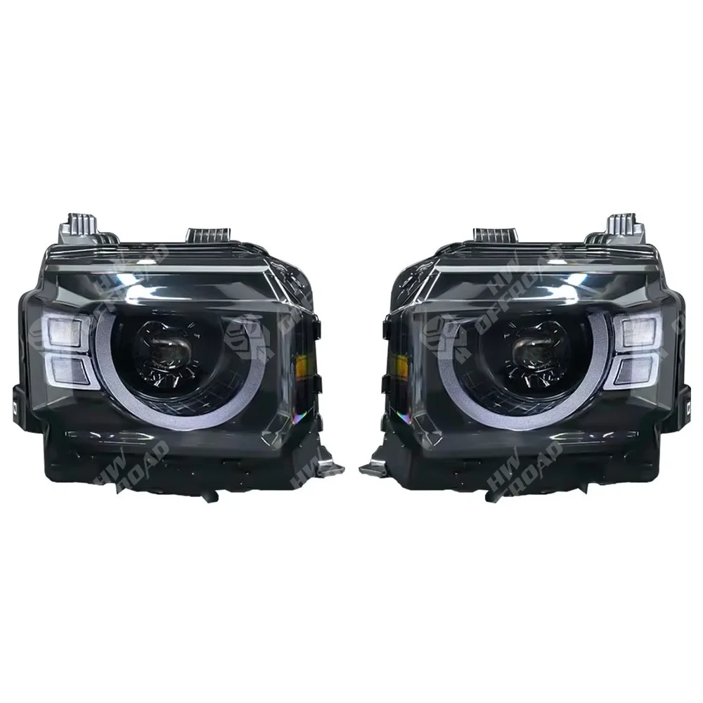 Defender Type Full LED Headlight Head Lights for Chery Jetour Traveler T2 2023 2024 Exterior Automotive Accessories Headlamp