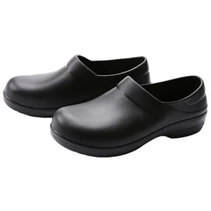 JDS Wholesale Cheap EVA Clogs Shoes Non Slippery Anti-oil Kitchen Hotel Chef Safety Shoes