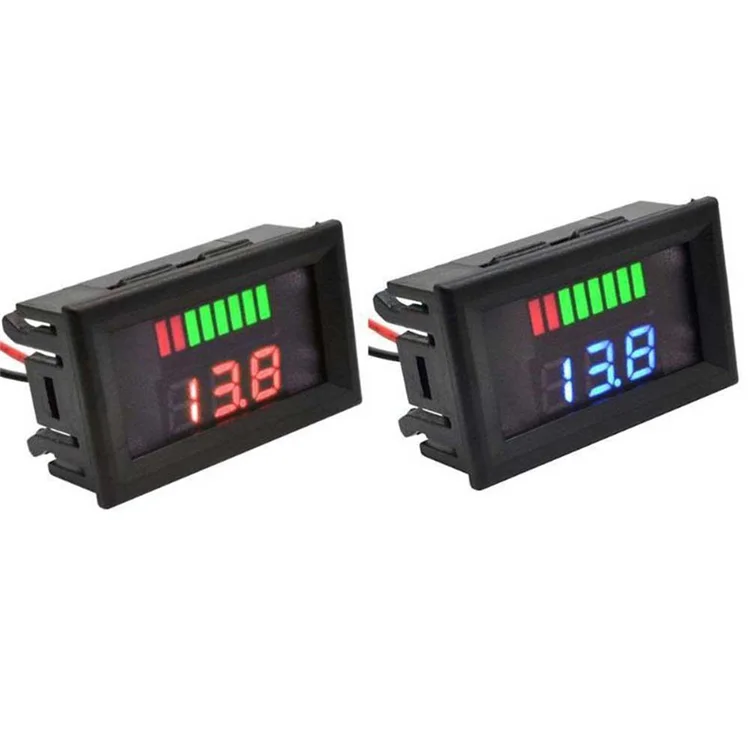 Electric Vehicle Fuel Gauge Battery Lithium Battery Fuel Gauge 12v 24v