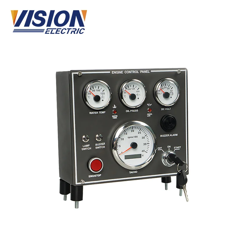 diesel Engine Parts Control Instrument Panel Gauge Meter for Marine Engine Model CB-YS-001