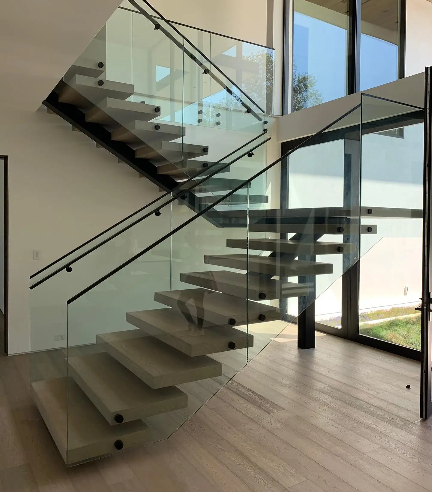 Customized Side Mount Frameless Glass Railing Balustrade Stainless ...