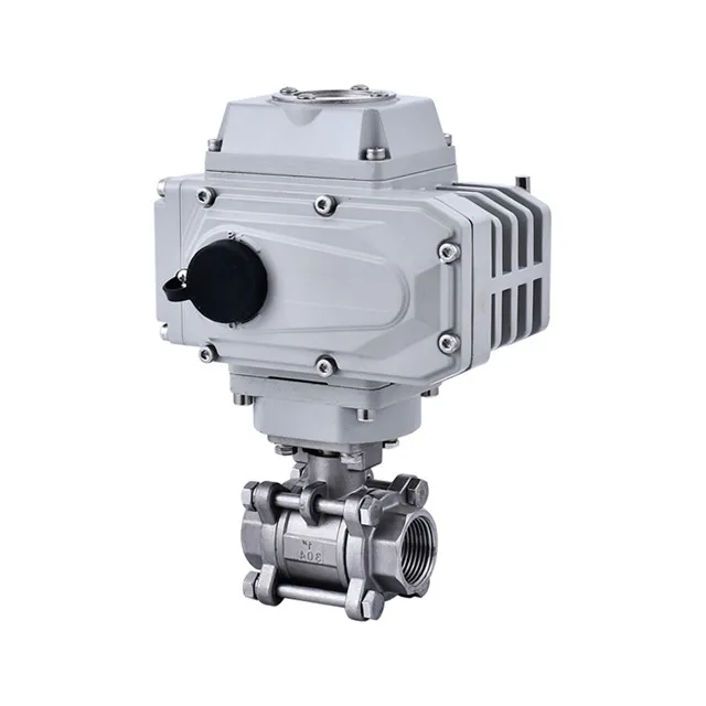 Yiruite Thread Ball Valve Price Stainless Steel 304 50mm Electric Explosion Proof Motorized V