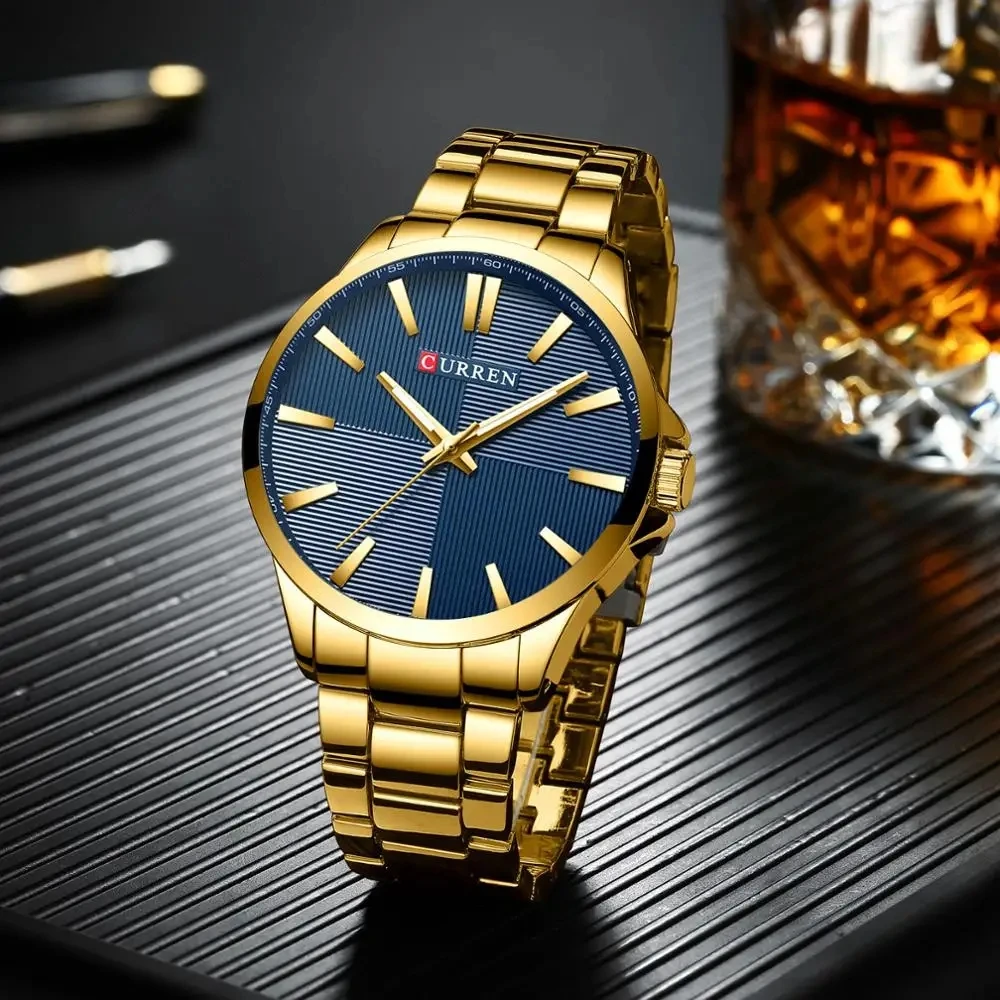 CURREN 8322 Watch - Stylish & Waterproof Luxury Timepiece