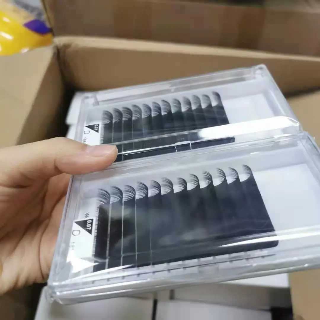 
 Роскошные объемные ресницы mega 12 линий C D DD изогнутые 16 17 мм длинные Ультра Премиум ресницы для наращивания  