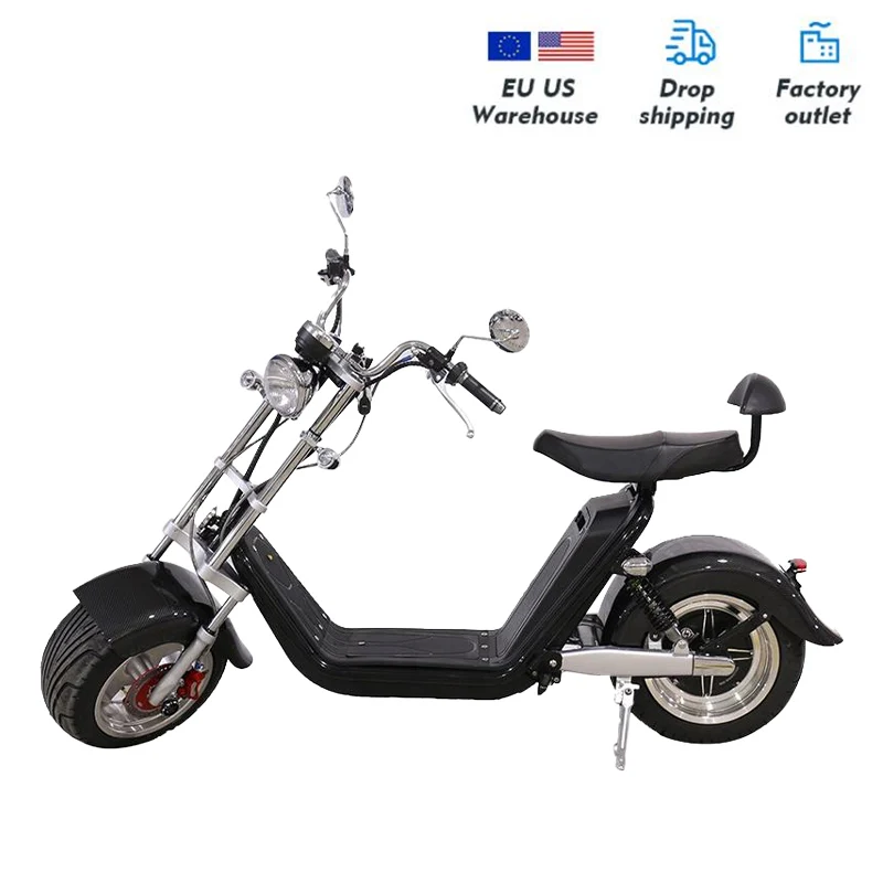 Dogebos Powerful 2000W60V40Ah Removable Lithium Battery Two Wheel Electric Scooter for Adult
