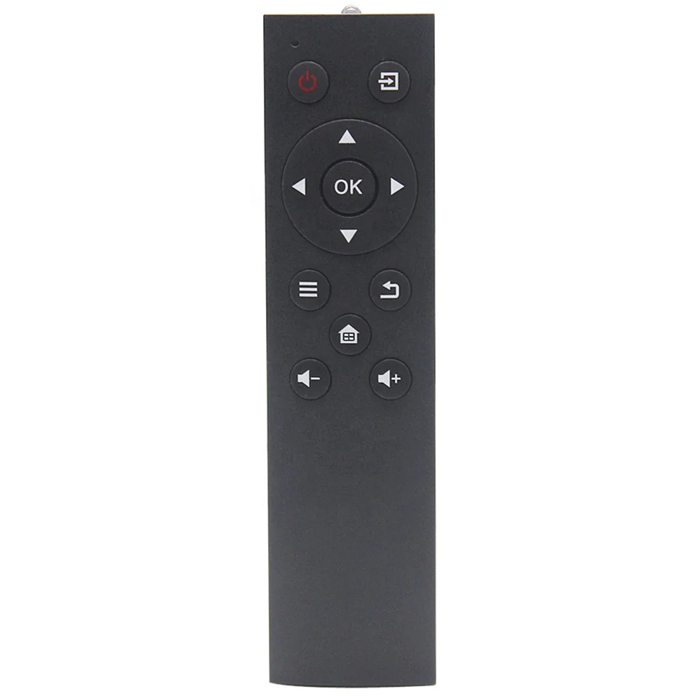 Customized Black IR/RF Remote Control for  DVB-T HD Playback STB Adapter TV Converter A/V Switcher Remote Control