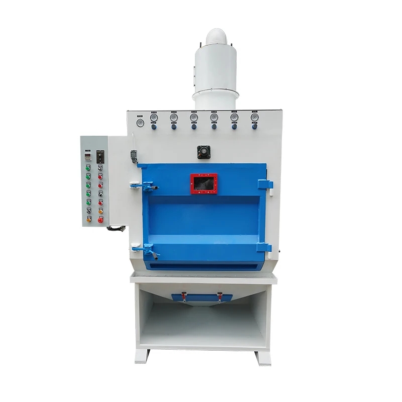 Tumble Rubber Belt Sandblast Machine Automatic Sand Blasting Machine