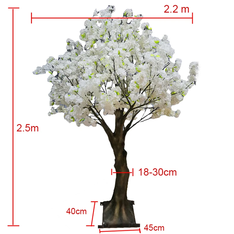 Songtao Artificial Trees Cherry Blossoms Make Artificial Plants and Trees Artificial Cherry Tree