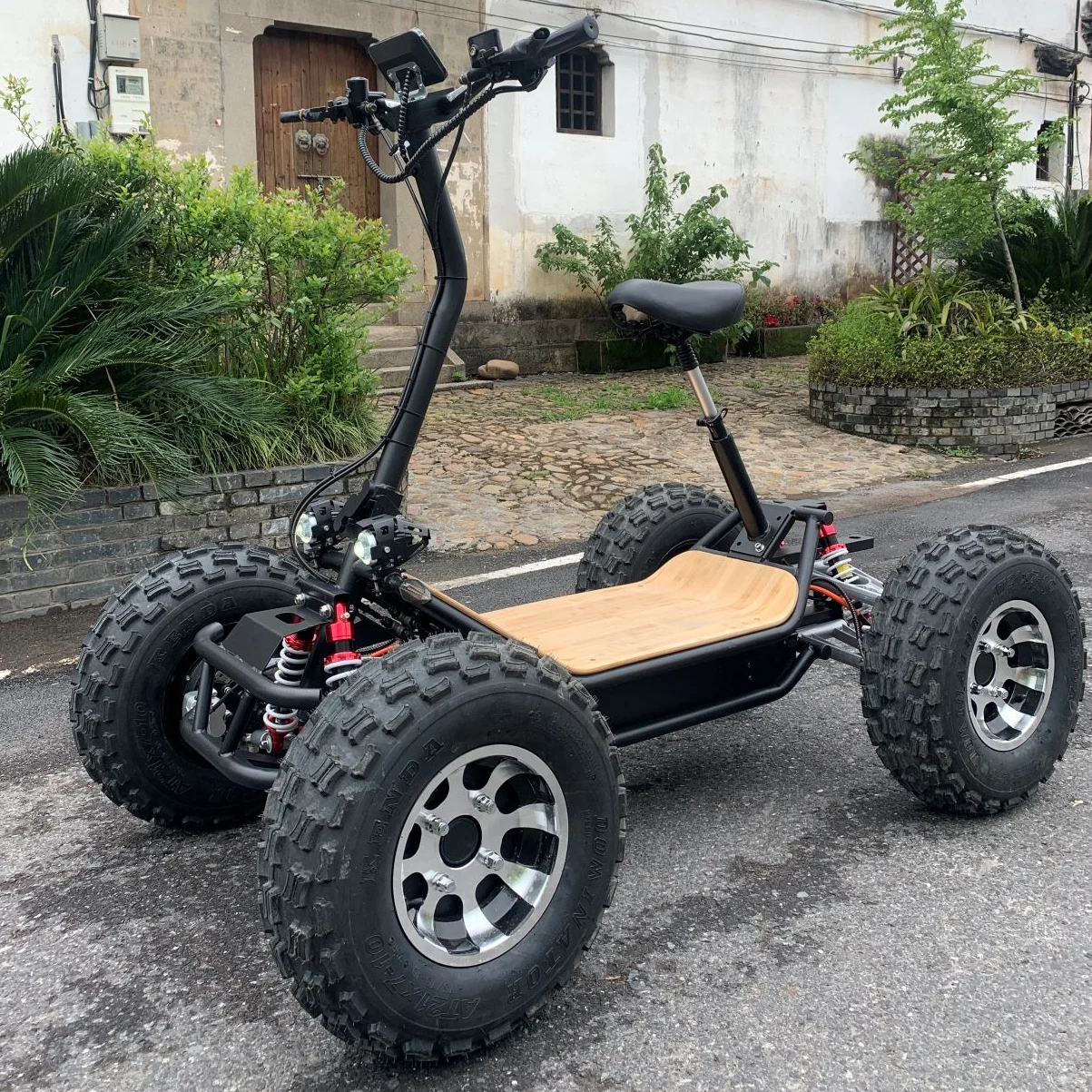 Powerful All Terrain Vehicle 4 Wheel Drive Electric Mobility Scooters ...