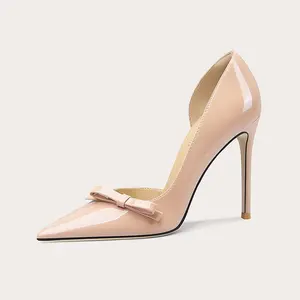 Designer Women's Luxury  Pumps High Sandals Thin Slip-On Comfortable for Spring Season Famous Brands Rhinestones