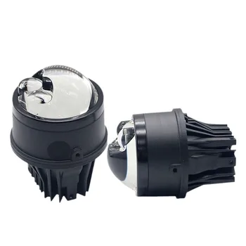 New 3-Inch Waterproof Dustproof LED Headlight Bifocal Lens Fog Lamp Integrated Dual Direct Beam Laser 6000k for Automobiles