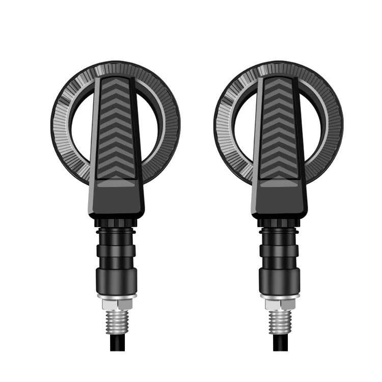 Круглые индикаторы потока, индикаторы для мотоциклов, Светодиодная лампа 12 В