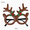 Gafas con orejas de ciervo marrón.