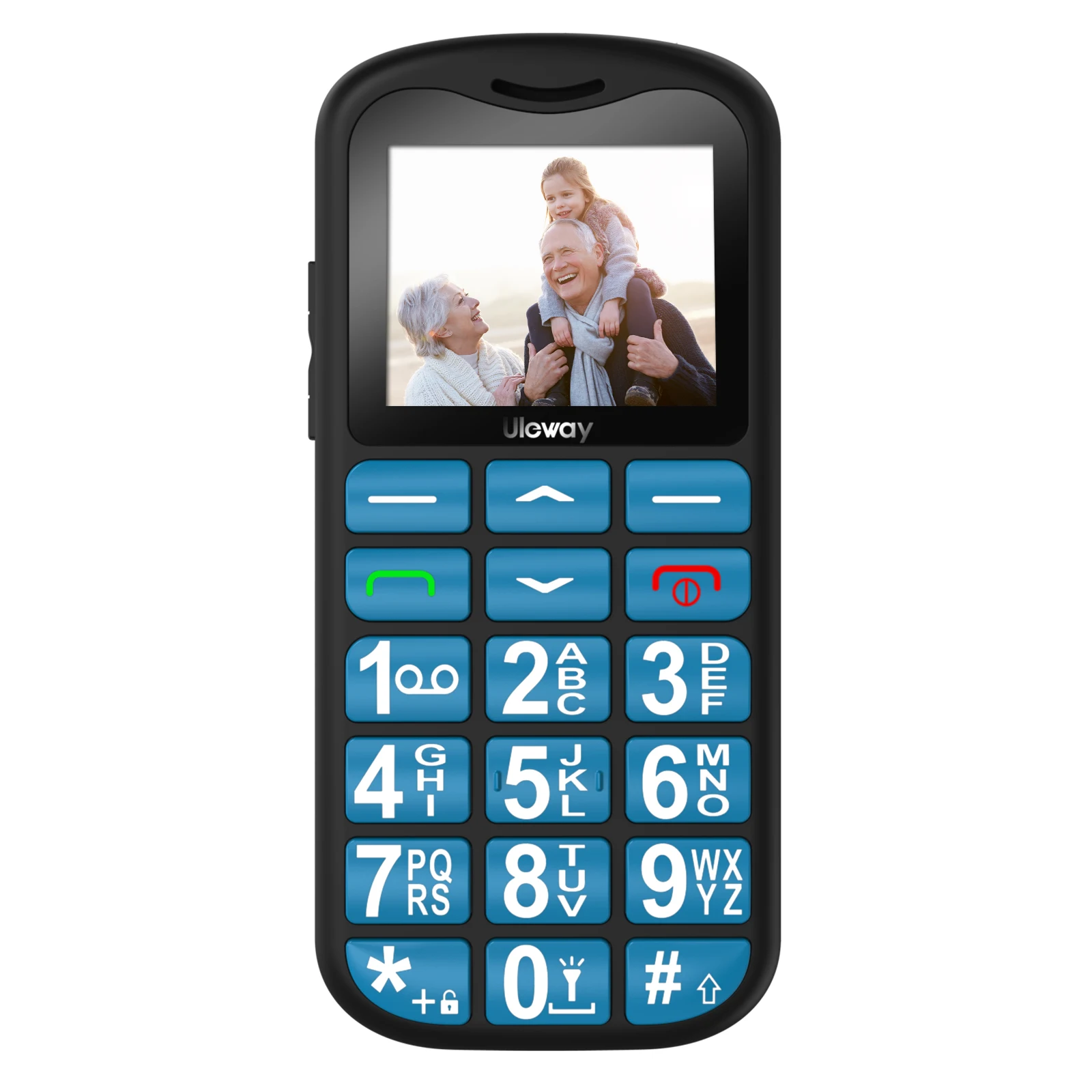 Uleway Unlocked GSM Bar Phone - Senior Features & Dual SIM