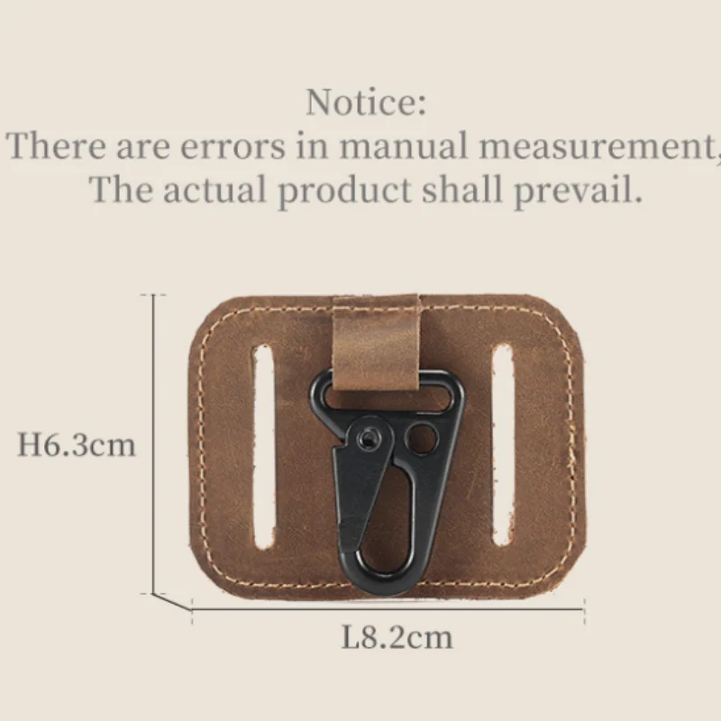 小物 MUZE - LEATHER BELT KEYHOLDER TQS High Quality Leather Belt Key Holder - Customizable Gift