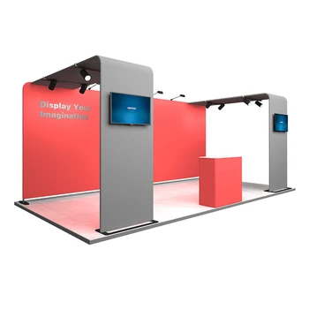 ADMAX Customized High Quality Exhibition Backlit Trade Show Displays Portable Booth For Trade Show Event