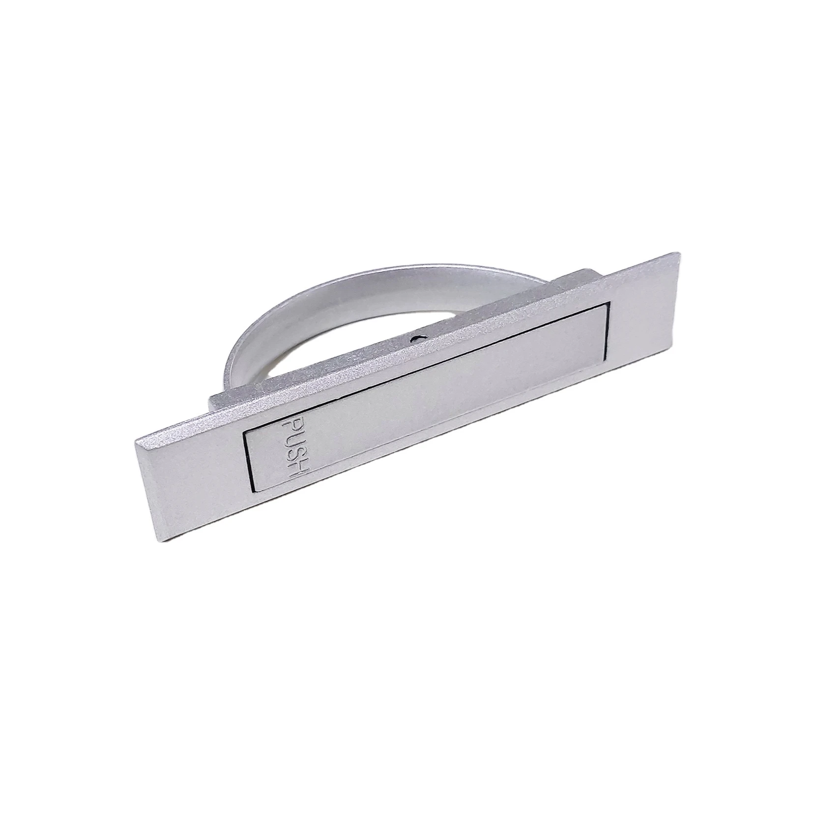 Hengsheng LS077 Rotary Concealed Handle Lock Metal Zinc Alloy Flat Lock With Keys High Voltage Cabinet Cabinet Handles
