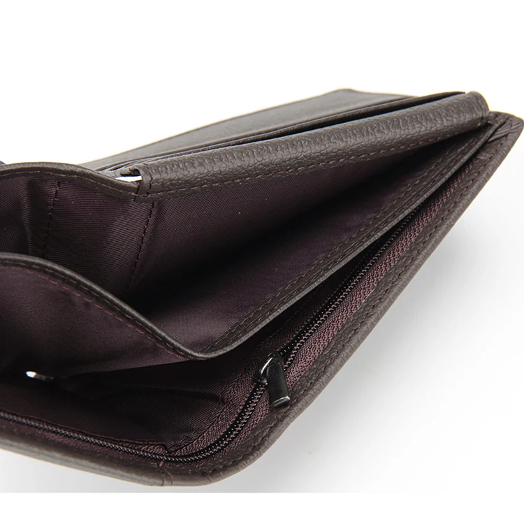 Newest Original Good Price Rfid Full Grain Wallets Mens With Coin