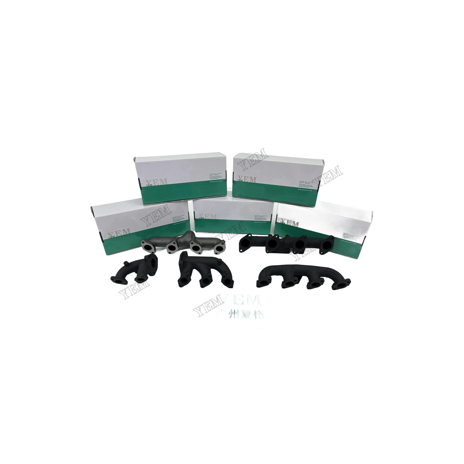 Exhaust Manifold for Komatsu 3D95 4D102 4D105 4D120 Engine Spare Parts